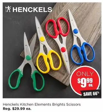 Kitchen Stuff Plus Henckels kitchen elements brights scissors offer