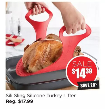 Kitchen Stuff Plus Sili sling silicone turkey lifter offer