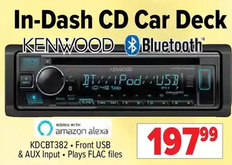 2001 Audio Video Kenwood in-dash cd car deck offer