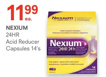 Remedy's RX Nexium 24hr acid reducer capsules offer