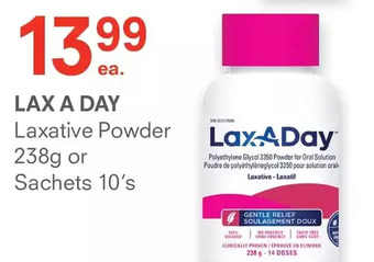 Remedy's RX Lax a day laxative powder or sachets offer