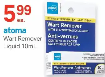 Remedy's RX Atoma wart remover liquid offer