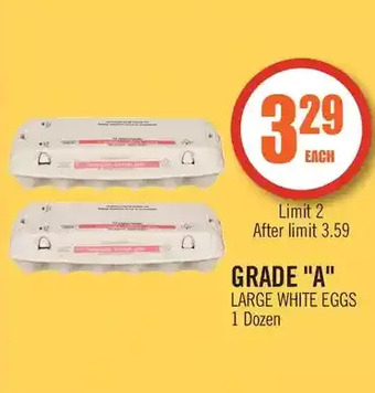 Shoppers Drug Mart Grade "a" large white eggs offer