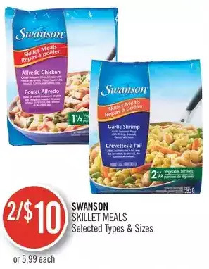 Shoppers Drug Mart Swanson skillet meals offer