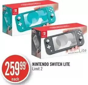 Shoppers Drug Mart Nintendo switch lite offer