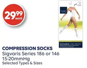 Shoppers Drug Mart Sigvaris series compression socks offer