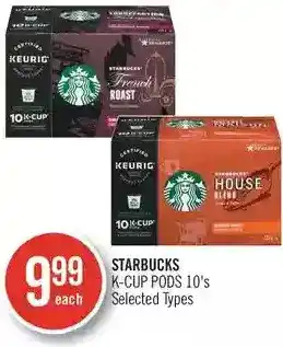 Shoppers Drug Mart Starbucks k-cup pods offer