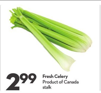 Longo's Fresh celery offer