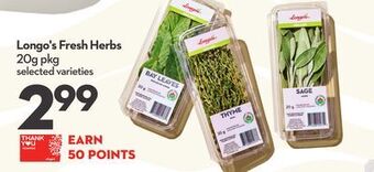 Longo's Longo's fresh herbs offer