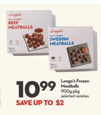Longo's Longo's frozen meatballs offer