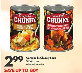 Longo's Campbell's chunky soup offer