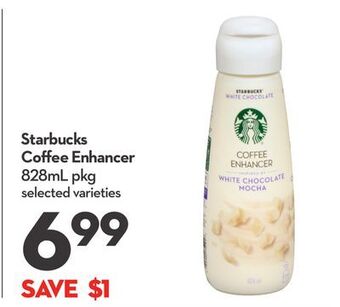 Longo's Starbucks coffee enhancer offer