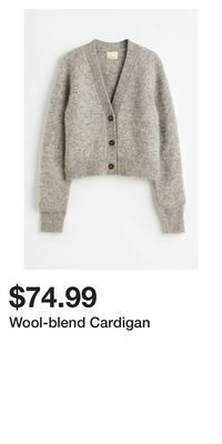 H&M Wool-blend cardigan offer