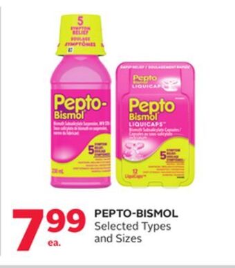Rexall Pepto-bismol offer