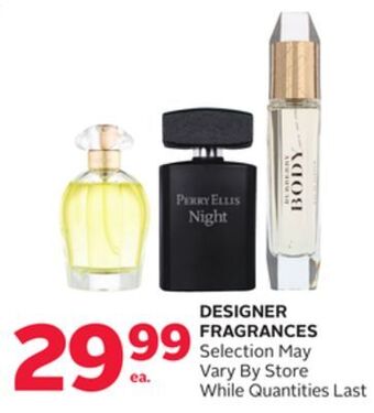 Rexall Designer fragrances offer