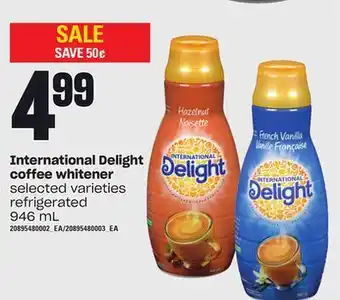 Independent City Market International delight coffee whitener offer