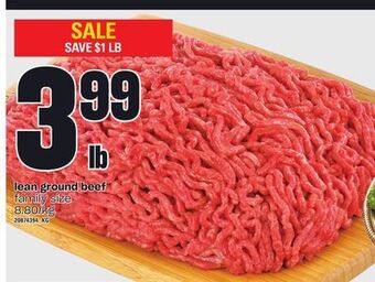 Independent City Market Lean ground beef offer