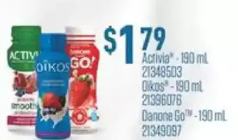 Fortinos Activia | oikos | danone go offer