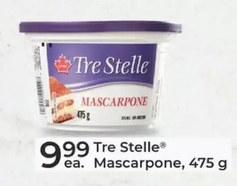 Fortinos Tre stelle mascarpone offer