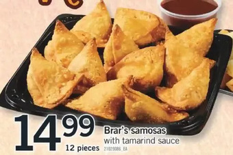Fortinos Brar's samosas offer