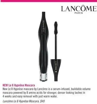 Shoppers Drug Mart Lancôme le 8 hypnôse mascara offer