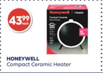 Wellwise by Shoppers Honeywell compact ceramic heater offer