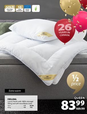 JYSK Fjelldal luxury duvet offer
