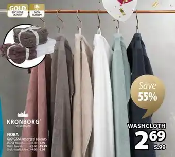 JYSK Kronborg nora towels offer