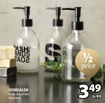 JYSK Vemdalen soap dispenser offer