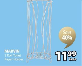 JYSK Marvin 3 roll toilet paper holder offer