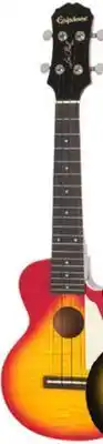 Long & McQuade Epiphone les paul acoustic/electric soprano ukulele - vintage sunburst offer