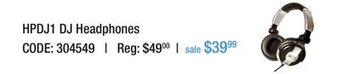 Long & McQuade Apex dj headphones offer