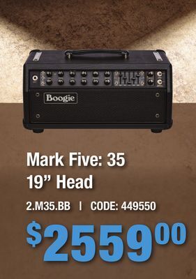 Long & McQuade Mesa boogie mark five: 35 head offer