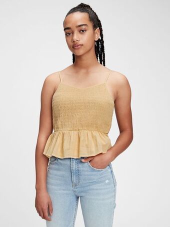 Gap Teen 100% organic cotton cinched cami offer