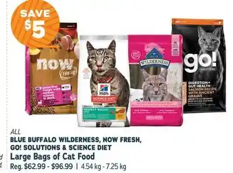 Ren’s Pets Depot Blue buffalo wilderness fresh, go! solutions & science diet large bags of cat food offer