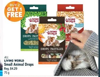 Ren’s Pets Depot All living world small animal drops offer