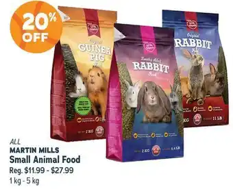 Ren’s Pets Depot Martin mills small animal food offer