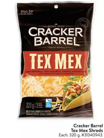 Walmart Cracker barrel tex mex shreds offer