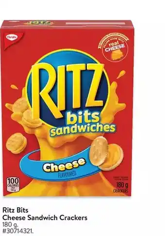 Walmart Ritz bits cheese sandwich crackers offer