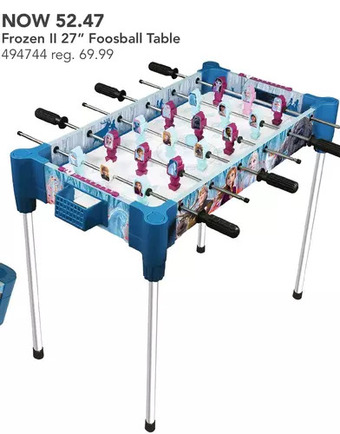 Toys R us Frozen 27" (68.5cm) football (foosball/soccer) table - r exclusive offer