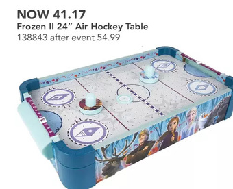 Toys R us Frozen ii tabletop air hockey - r exclusive offer