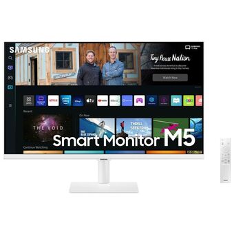 Best Buy Samsung 27" fhd 60hz 4ms gtg va led smart monitor (ls27bm501enxza) - white offer