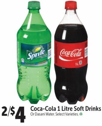 Coca-Cola 1 Litre Soft Drinks