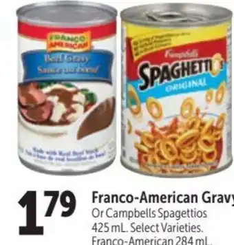 Family Foods Franco- American Gravy 425 ml offer