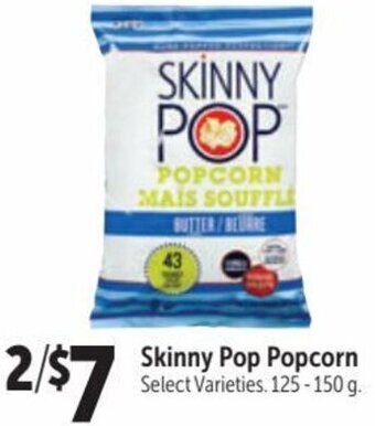 Skinny Pop Popcorn 125-150 g