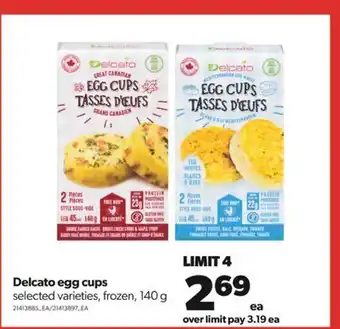 Real Canadian Superstore Delcato egg cups, 140 g offer