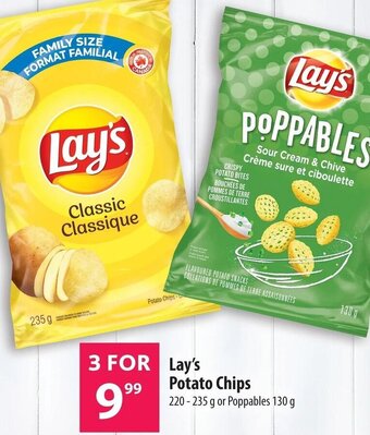 Co-op Lay's Potato Chips 220-235 g offer