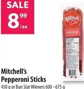 Co-op Mitchell's Pepperoni Sticks 450 g offer