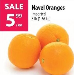 Co-op Navel Oranges offer