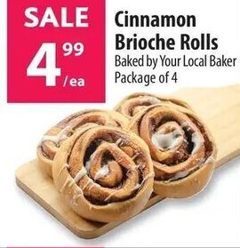 Co-op Cinnamon Brioche Rolls offer